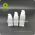 Cosmetic packaging box eye plastic push button serum slim stainless steel oval 30ml 1 oz bottle with dropper